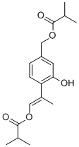 8,9-Dehydro-7,9-diisobutyryloxythymol