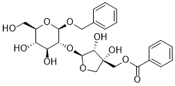 Benzyl [5-O-benzoyl-β-D-apiofuranosyl(1→2)]-β-D-glucopyranoside