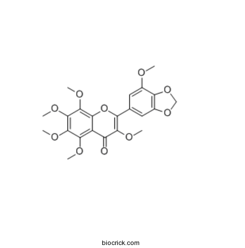 3,5,6,7,8,3'-Hexamethoxy-4',5'-methylenedioxyflavone