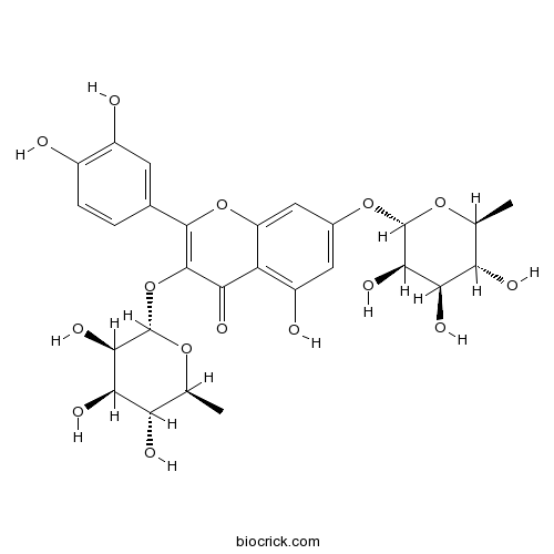 Quercetin 3,7-di-O-rhamnoside