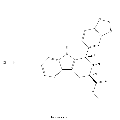 cis-1,2,3,4-Tetrahydro-1-(3,4-methylenedioxyphenyl)-9H-pyrido[3,4-b]indole-3-carboxylic acid methyl ester hydrochloride