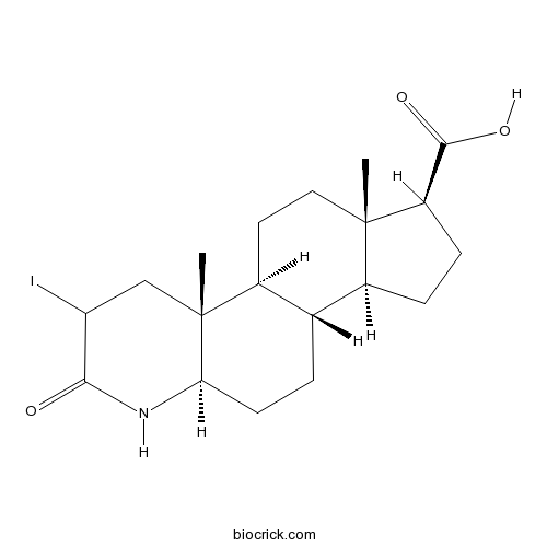 2-Iodo-3-oxo-4-azaandrostane-17-carboxylic acid