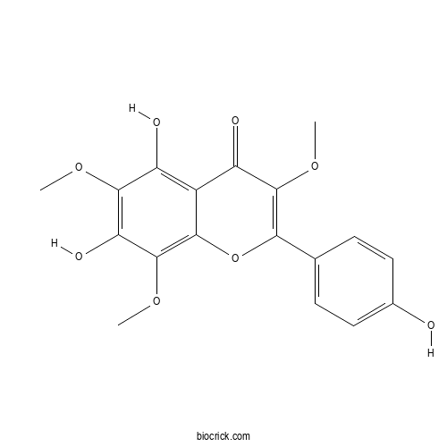 4',5,7-Trihydroxy 3,6,8-trimethoxyflavone