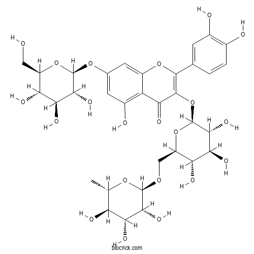 Quercetin 3-rutinoside 7-glucoside