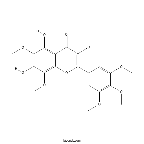 5,7-Dihydroxy 3,3',4',5',6,8-hexamethoxyflavone