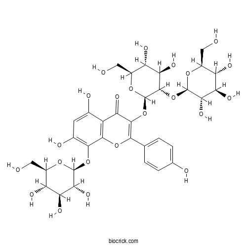 Herbacetin 3-sophoroside-8-glucoside