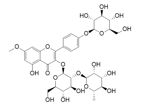 Rhamnocitrin-3-O-neohesperoside-4'-O-glucoside