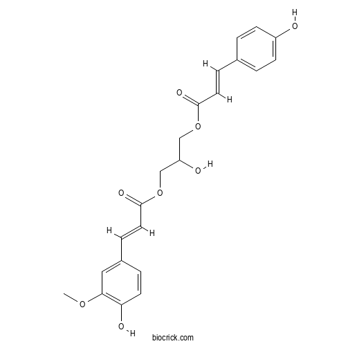 1-O-p-Coumaroyl-3-O-feruloylglycerol