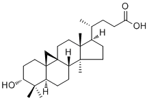 25,26,27-Trinor-3α-hydroxycycloartan-24-oic acid