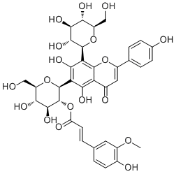 Apigenin 6-C-(2-O-feruloyl)glucoside 8-C-glucoside