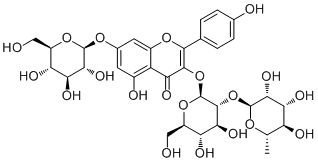 Kaempferol 3-O-neohesperidoside 7-O-glucoside