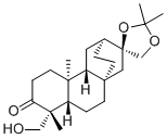 ent-19-Hydroxy-16α,17-isopropylidenedioxyatisan-3-one