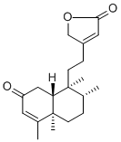 2-Oxocleroda-3,13-dien-15,16-olide