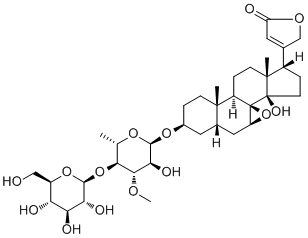4''-O-Glucosyl-17α-deacetyltanghinin