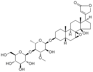 4''-O-Glucosyl-17β-deacetyltanghinin