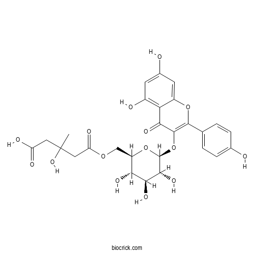 6''-O-(3-Hydroxy-3-methylglutaroyl)astragalin