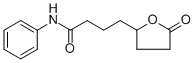 4-(5-Oxotetrahydrofuran-2-yl)-N-phenylbutanamide