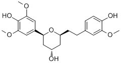 1,5-Epoxy-3-hydroxy-1-(4-hydroxy-3,5-dimethoxyphenyl)-7-(4-hydroxy-3-methoxyphenyl)heptane