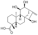 ent-11α,12α,15α-Trihydroxykaur-16-en-19-oic acid