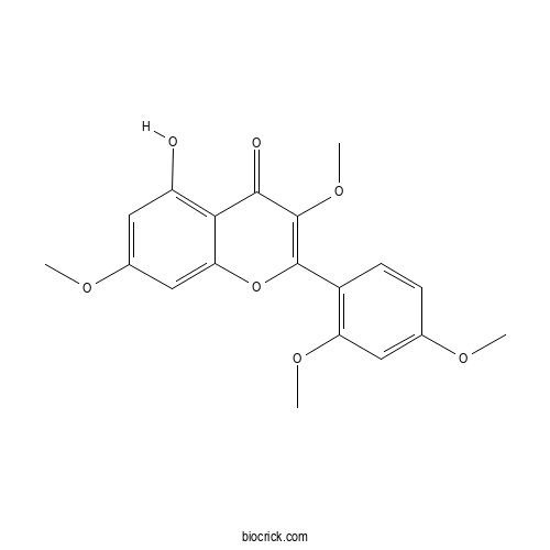 5-Hydroxy-2′,3,4′,7-tetramethoxyflavone