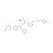 3-[[6-Deoxy-2-O-[6-O-[3-(4-hydroxyphenyl)-1-oxo-2-propen-1-yl]-β-D-glucopyranosyl]-α-L-mannopyranosyl]oxy]-2-(3,4-dihydroxyphenyl)-7-(β-D-glucopyranosyloxy)-5-hydroxy-4H-1-benzopyran-4-one