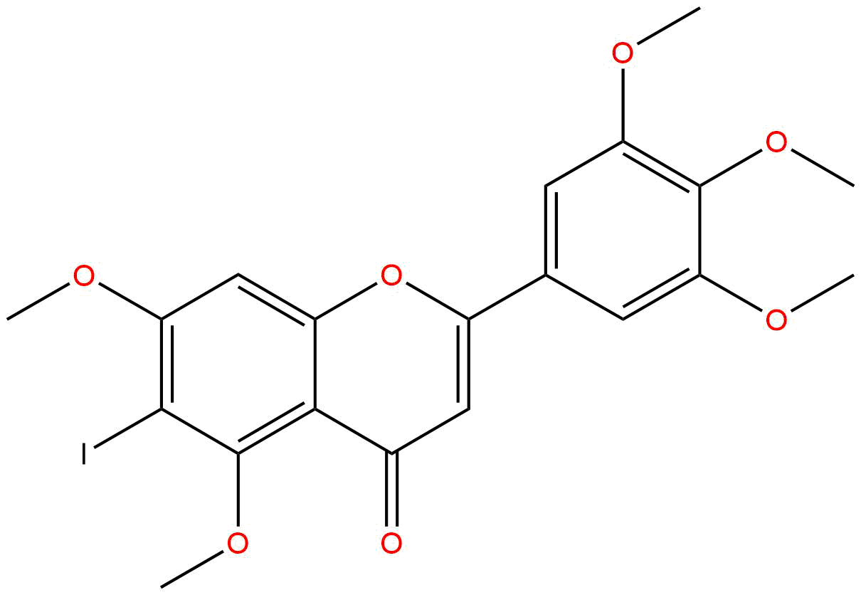 6-Iodo 5,7,3',4',5'-Pentamethoxyflavone