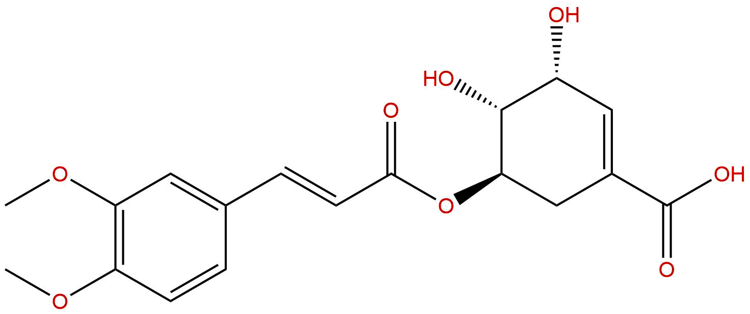 5-O-(3,4-dimethoxycinnamoyl)shikimic acid