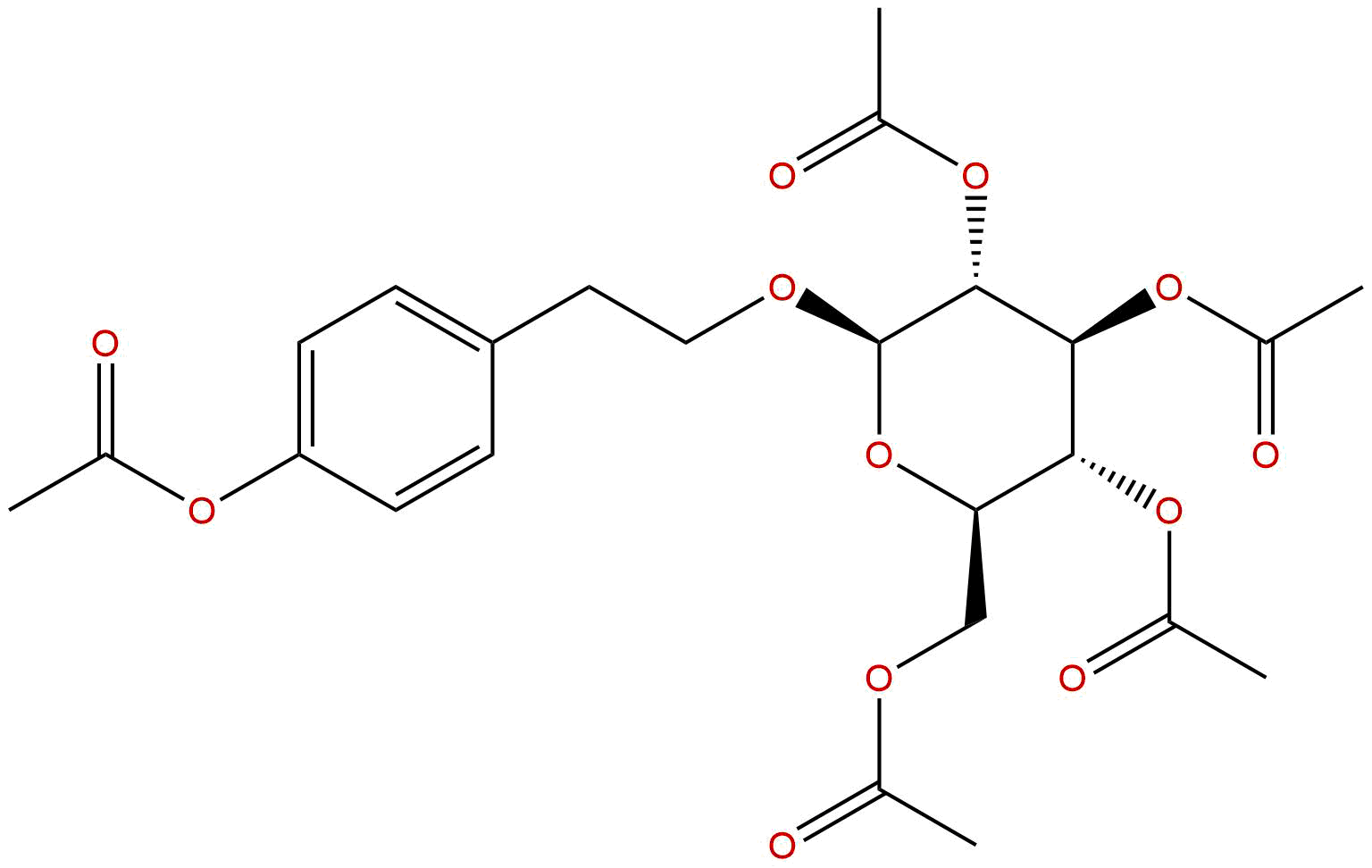 Salidroside pentaacetate