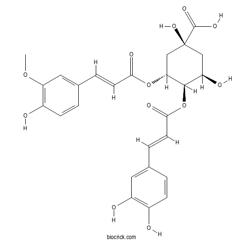 3-Feruloyl-4-caffeoylquinic acid