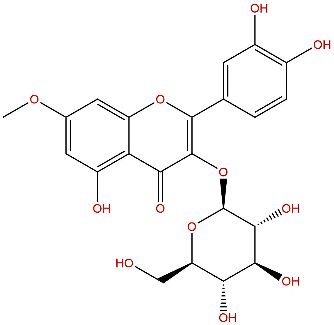 Rhamnetin-3-O-β-D-Glucoside