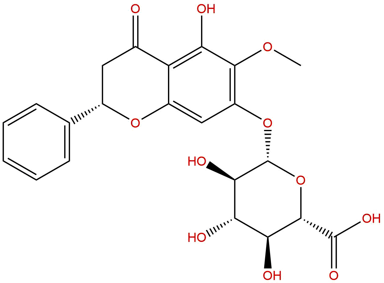 Dihydrooroxylin A-7-O-β-D-glucuronide