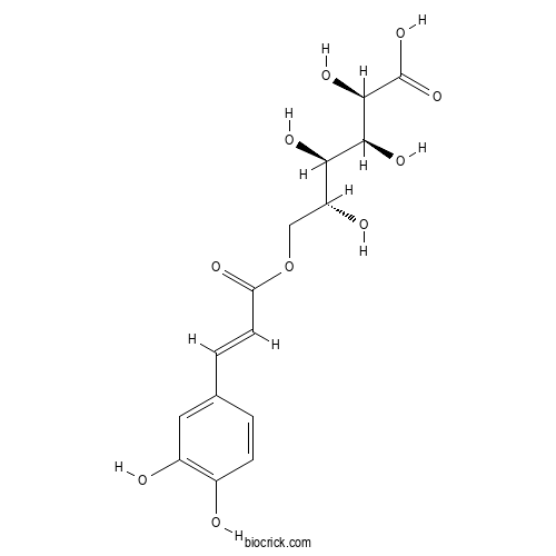 D-Gluconic acid, 6-[(2E)-3-(3,4-dihydroxyphenyl)-2-propenoate]