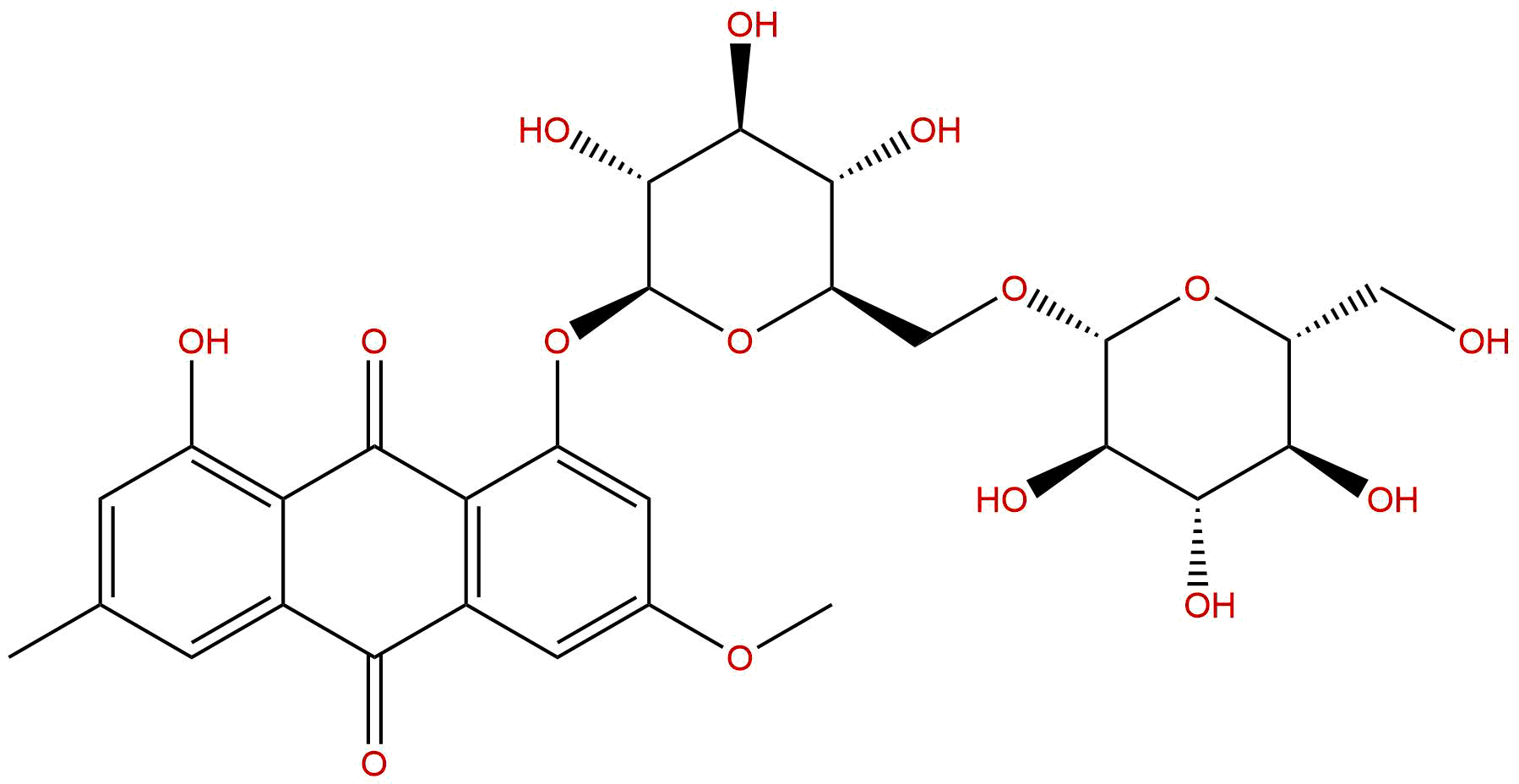 Physcion-8-O-β-gentiobioside