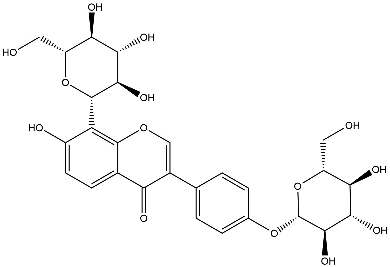 Puerarin-4'-O-β-D-glucopyranoside