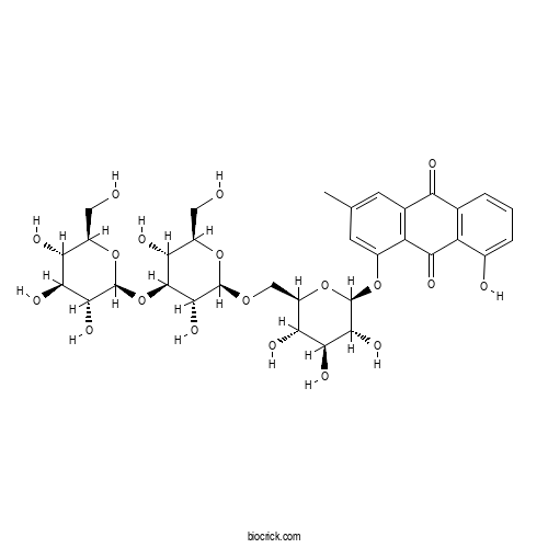Chrysophanol triglucoside