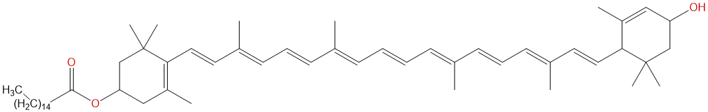 Lutein monopalmitate