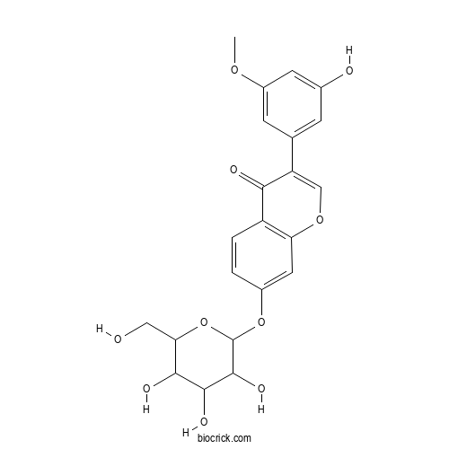  3'-Methoxy-5'-hydroxy isoflavone-7-O-beta-D-glucoside