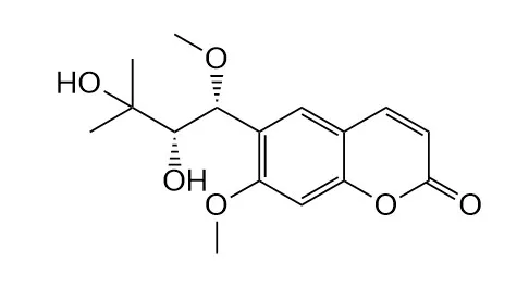 6-[2,3-Dihydroxy-1-methoxy-3-methylbutyl]-7-methoxycoumarin)