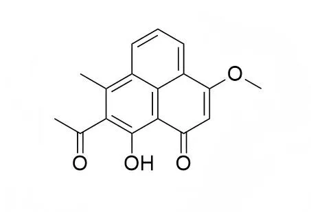 8-Acetyl-9-hydroxy-3-methoxy-7-methyl-1-phenalenon
