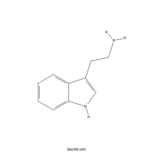 Tryptamine 2D chemical structure