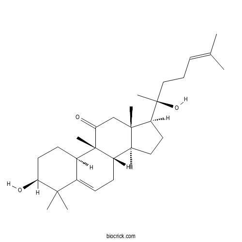 11-Oxocucurbita-5,24-diene-3,20-diol 2D chemical structure