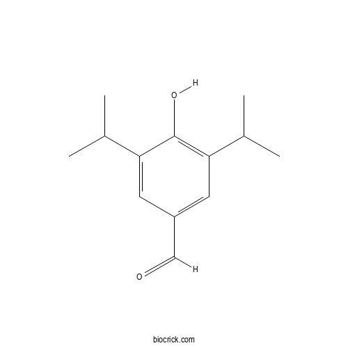 4-Hydroxy-3,5-diisopropylbenzaldehyde 2D chemical structure