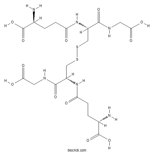 Glutathione disulfide 2D chemical structure