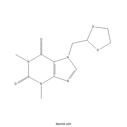 Doxofylline 2D chemical structure