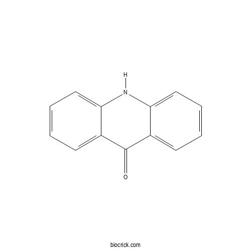 Acridone 2D chemical structure