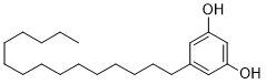 5-Pentadecylresorcinol 2D chemical structure