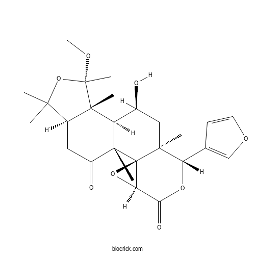 1-O-Methylclausenolide 2D chemical structure