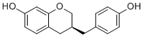 7,4'-Dihydroxyhomoisoflavan 2D chemical structure