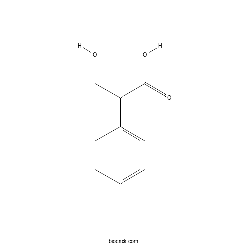 (&plusmn;)-Tropic acid 2D chemical structure