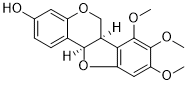 3-Hydroxy-7,8,9-trimethoxypterocarpan 2D chemical structure